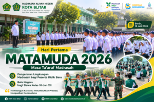 Tanamkan Jiwa Nasionalisme, MAN Kota Blitar Awali MATAMUDA 2026 dengan Apel Pembukaan dan Bela Negara